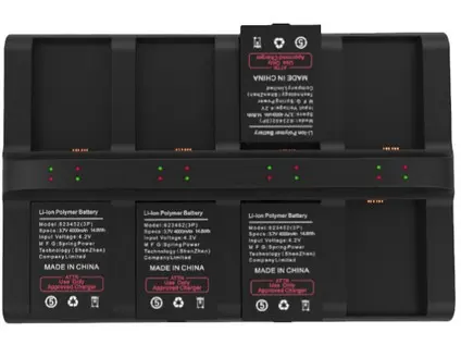 Nabíječka pro 8 ks baterií modelu Chainway C6000